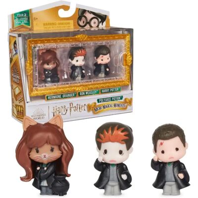 Harry Potter - Multipack 3 Figuren Polynectar Moments Magiques Wizarding - Action Figures Harry Potter - Multipack 3 Figuren Polynectar Moments Magiques Wizarding - Action Figures