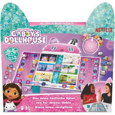 Spin Master Gabby's Dollhouse - Le jeu miau-tastique Spin Master Gabby's Dollhouse - Le jeu miau-tastique