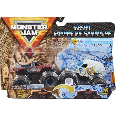 Monster Jam 1:64 Schaal Metalen Vrachtwagens - Gevarieerd Monster Jam 1:64 Schaal Metalen Vrachtwagens - Gevarieerd
