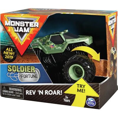 Spin Master Monster Jam Rev 'N Roar Monster Truck, assortowane (6044990) Spin Master Monster Jam Rev 'N Roar Monster Truck, assortowane (6044990)