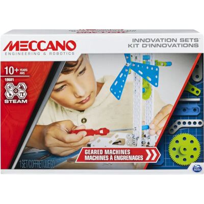 Meccano MEC Set3 GearedMachines - Jeu de construction Meccano MEC Set3 GearedMachines - Jeu de construction