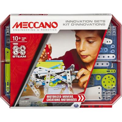 Ensemble 5 Meccano - Kit de Construction Motorisé - Publicité Ensemble 5 Meccano - Kit de Construction Motorisé - Publicité