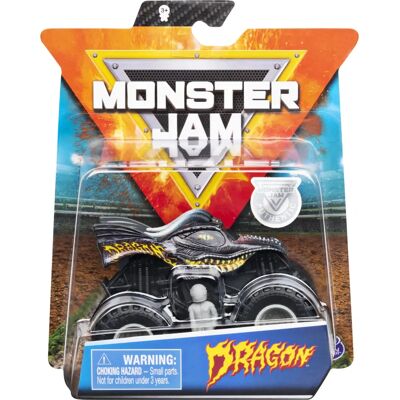 Monster Jam VHC 1:64 Dragon - Voiture - Publicité Monster Jam VHC 1:64 Dragon - Voiture - Publicité