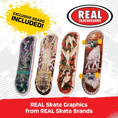 Tech Deck Ultra DLX Fingerboard 4-Pack - Set van vingerboards Tech Deck Ultra DLX Fingerboard 4-Pack - Set van vingerboards