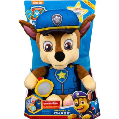Pelúcia Chase Snuggle Up da Paw Patrol - Suave, com Luz, 3+ Pelúcia Chase Snuggle Up da Paw Patrol - Suave, com Luz, 3+
