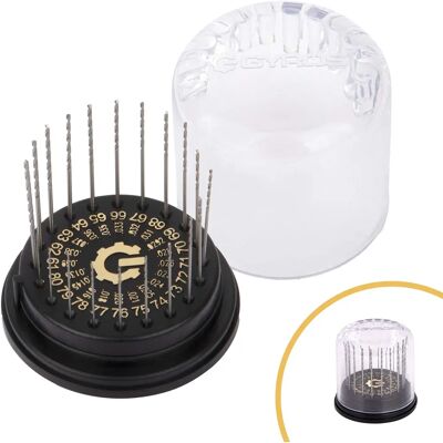 Brocas Gyros - Conjunto de 20 de Aço Rápido Micro Brocas Gyros - Conjunto de 20 de Aço Rápido Micro