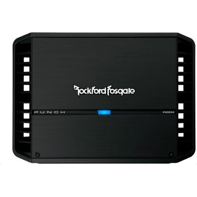 Amplificateur auto Rockford P400X4 - 4 canaux - Certifié CE - Publicité Amplificateur auto Rockford P400X4 - 4 canaux - Certifié CE - Publicité
