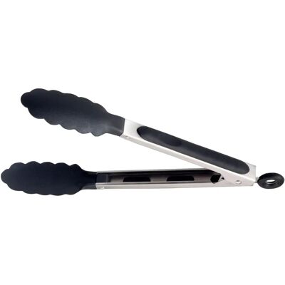 ELO Zipp Zapp Pinces Universelles - Acier inoxydable Argent/Noir - 27cm ELO Zipp Zapp Pinces Universelles - Acier inoxydable Argent/Noir - 27cm
