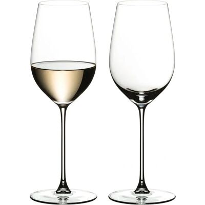 RIEDEL Rieseling Wine Glasses - Set of 2 - Lead Crystal, Dishwasher Safe RIEDEL Rieseling Wine Glasses - Set of 2 - Lead Crystal, Dishwasher Safe