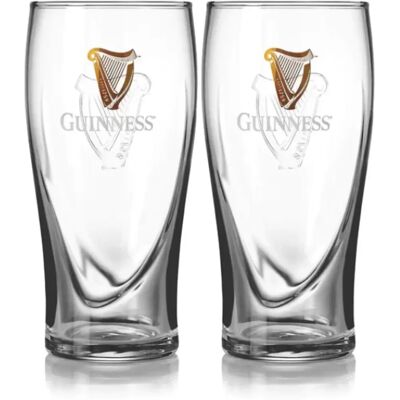 Guinness Harp Logo Pint Glasses - Pint Glasses Guinness Harp Logo Pint Glasses - Pint Glasses