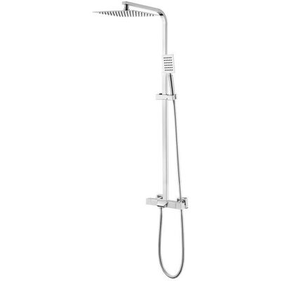 Auralum Max Inox 30 x 20 cm Colonne de douche thermostatique - Publicité Auralum Max Inox 30 x 20 cm Colonne de douche thermostatique - Publicité