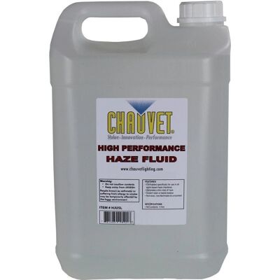 Chauvet DJ HF5 Haze Fluid - 4x 5 L - Haze Fluid for Machines Chauvet DJ HF5 Haze Fluid - 4x 5 L - Haze Fluid for Machines
