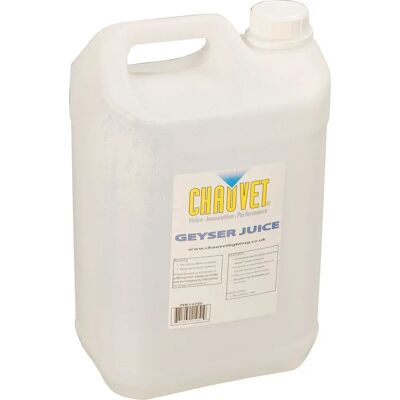 Liquide à fumée Chauvet QDF5 - Pour machines Geyser - Publicité Liquide à fumée Chauvet QDF5 - Pour machines Geyser - Publicité