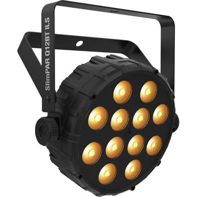 Chauvet DJ SlimPAR Q12BT ILS - Par LED da Studio - Luce wash compatta con Bluetooth Chauvet DJ SlimPAR Q12BT ILS - Par LED da Studio - Luce wash compatta con Bluetooth