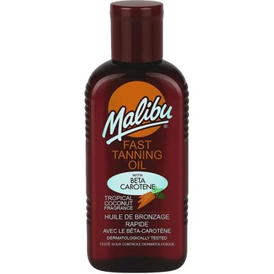Malibu - Sun Bronzing Fast - Beta Carotene - Tanning Oil Malibu - Sun Bronzing Fast - Beta Carotene - Tanning Oil