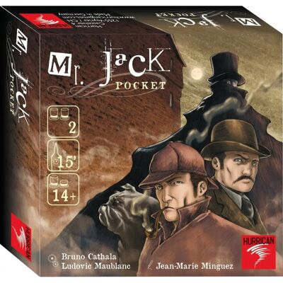 Asmodee Mr Jack Pocket Size Game - Game Asmodee Mr Jack Pocket Size Game - Game