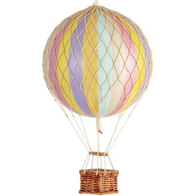 Authentic Models Travels Light Regnbue Pastel - Varmluftsballon Authentic Models Travels Light Regnbue Pastel - Varmluftsballon