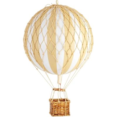 Authentic Models Travels Light Hvid Elfenben - Vintage Varmluftsballon Dekoration Authentic Models Travels Light Hvid Elfenben - Vintage Varmluftsballon Dekoration