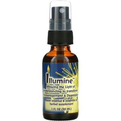 Flower Essence Services Illumine Spray - Integratore a base di erbe - Certificazione biologica - Per equilibrio emotivo Flower Essence Services Illumine Spray - Integratore a base di erbe - Certificazione biologica - Per equilibrio emotivo