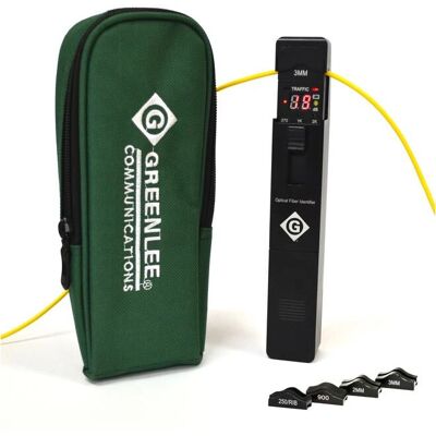 Tempo Schwarzer Glasfaser-Detektor - Faserfinder Tempo Schwarzer Glasfaser-Detektor - Faserfinder