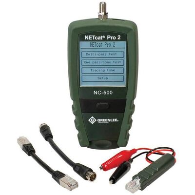 Tempo NC-500 PRO2 Kabeltester - Netzwerk & Koaxial Tempo NC-500 PRO2 Kabeltester - Netzwerk & Koaxial