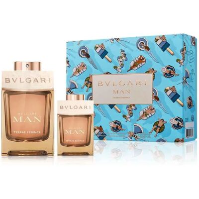 Bulgari Man Terrae Essence Coffret de Noël 2022 (EDP 100ml + EDP 15ml) - Publicité Bulgari Man Terrae Essence Coffret de Noël 2022 (EDP 100ml + EDP 15ml) - Publicité