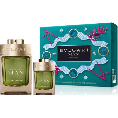 Bvlgari Man Wood Essence Geschenkset - Duft 100ml + 15ml Bvlgari Man Wood Essence Geschenkset - Duft 100ml + 15ml