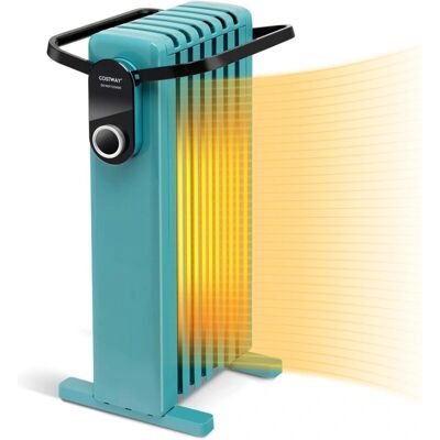 COSTWAY Modèle 1500W Radiateur à Huile - 3 Niveaux - Sécurité - Publicité COSTWAY Modèle 1500W Radiateur à Huile - 3 Niveaux - Sécurité - Publicité