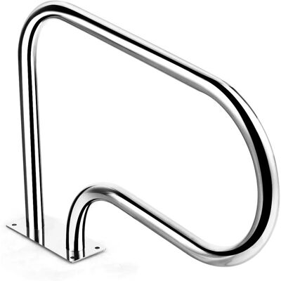 Costway - Zwembad handrail 304 roestvrij staal - 81cm Costway - Zwembad handrail 304 roestvrij staal - 81cm
