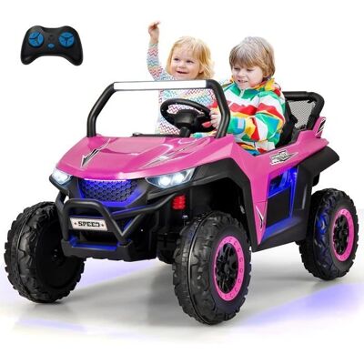 GOPLUS - 12V - Bi-place - Télécommande - Electric toy car - Publicité GOPLUS - 12V - Bi-place - Télécommande - Electric toy car - Publicité