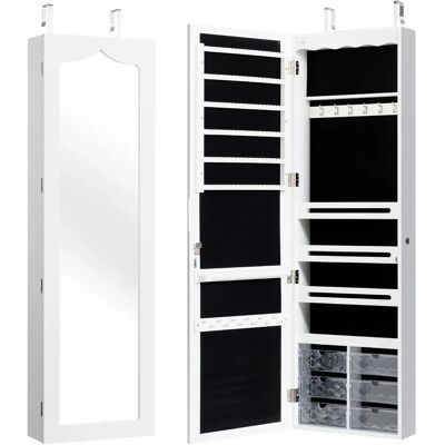 Armoire à Bijoux Costway avec Éclairage LED Miroir Murale 6 Tiroirs - Publicité Armoire à Bijoux Costway avec Éclairage LED Miroir Murale 6 Tiroirs - Publicité
