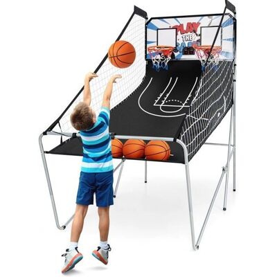 Costway Juego de Baloncesto Arcade - Doble Aro Plegable Costway Juego de Baloncesto Arcade - Doble Aro Plegable