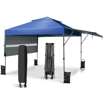 Tienda de jardín Costway 3x3m con doble cenador - Impermeable y portátil Tienda de jardín Costway 3x3m con doble cenador - Impermeable y portátil