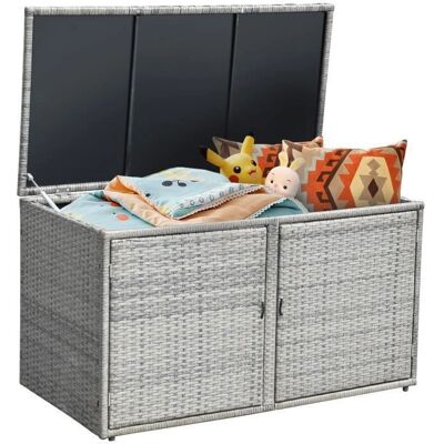 Cofre de almacenamiento exterior 335L de Costway Cofre de almacenamiento exterior 335L de Costway