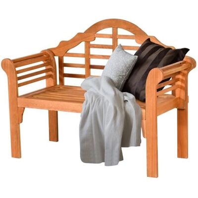 Banco Plegable de Madera Costway - Natural, 123cm, 2 Plazas Banco Plegable de Madera Costway - Natural, 123cm, 2 Plazas