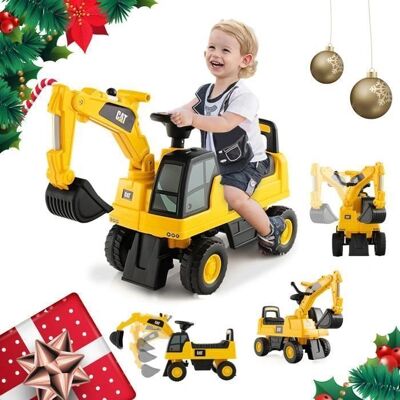 COSTWAY Excavatrice pour Enfants - Fonctionnelle avec Seau Rotatif - Publicité COSTWAY Excavatrice pour Enfants - Fonctionnelle avec Seau Rotatif - Publicité
