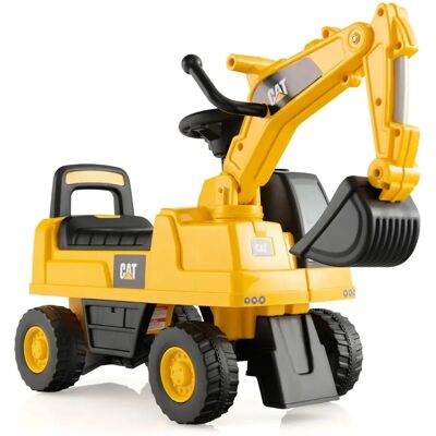 Costway - Excavator - Geel - 74x30x54 cm - Loopauto Costway - Excavator - Geel - 74x30x54 cm - Loopauto