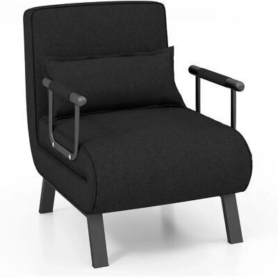 Costway - 4-in-1 Sleeper Chair - 6-Position Rückenlehne - Sleeper Chair Costway - 4-in-1 Sleeper Chair - 6-Position Rückenlehne - Sleeper Chair