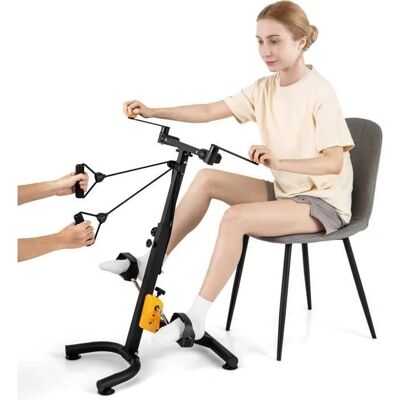 Costway Bicicleta de Ejercicio - Ajustable y Plegable Costway Bicicleta de Ejercicio - Ajustable y Plegable