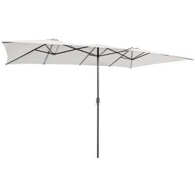 Costway Modelo Paraguas Doble Lado 426cm - Gran Sombra Exterior Costway Modelo Paraguas Doble Lado 426cm - Gran Sombra Exterior