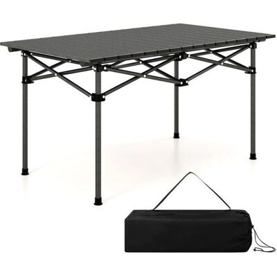 Mesa de Camping COSTWAY - Ligera, Plegable, 4-6 Personas Mesa de Camping COSTWAY - Ligera, Plegable, 4-6 Personas