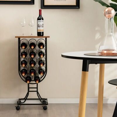 Costway - Weinregal 14 Flaschen - 14 Flessen - Wine rack Costway - Weinregal 14 Flaschen - 14 Flessen - Wine rack