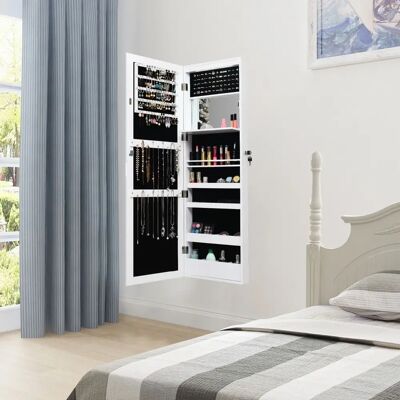 Costway - Schmuckschrank - 2-in-1 spiegel Costway - Schmuckschrank - 2-in-1 spiegel