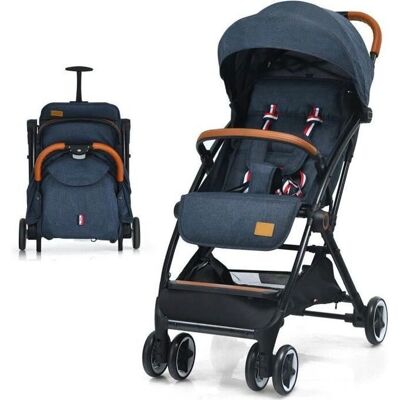 Poussette Bébé Costway - Pliable, Léger, avec Auvent Rétractable - Publicité Poussette Bébé Costway - Pliable, Léger, avec Auvent Rétractable - Publicité