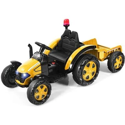 Tractor Eléctrico para Niños con Remolque - 3-8 Años Tractor Eléctrico para Niños con Remolque - 3-8 Años