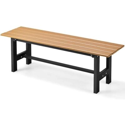 Banco Exterior Costway HDPE para 2 Personas - Muebles de Jardín Banco Exterior Costway HDPE para 2 Personas - Muebles de Jardín