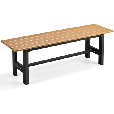 Costway - 120 cm Gartenbank 2-Sitzer - HDPE - Ławka ogrodowa Costway - 120 cm Gartenbank 2-Sitzer - HDPE - Ławka ogrodowa