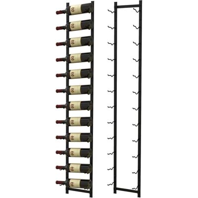 COSTWAY Væggemonteret Vinstativ - 12 Flasker - Moderne Metalopbevaring COSTWAY Væggemonteret Vinstativ - 12 Flasker - Moderne Metalopbevaring