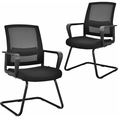 Silla de Oficina COSTWAY - Soporte Lumbar Ergonómico - Malla Transpirable - Base de Acero Resistente Silla de Oficina COSTWAY - Soporte Lumbar Ergonómico - Malla Transpirable - Base de Acero Resistente