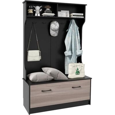 GOPLUS - Coat Rack Wardrobe - Publicité GOPLUS - Coat Rack Wardrobe - Publicité